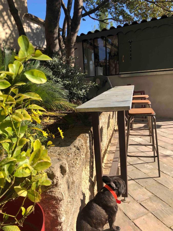 Au Bout Du Pre Hotell Pézenas Exteriör bild