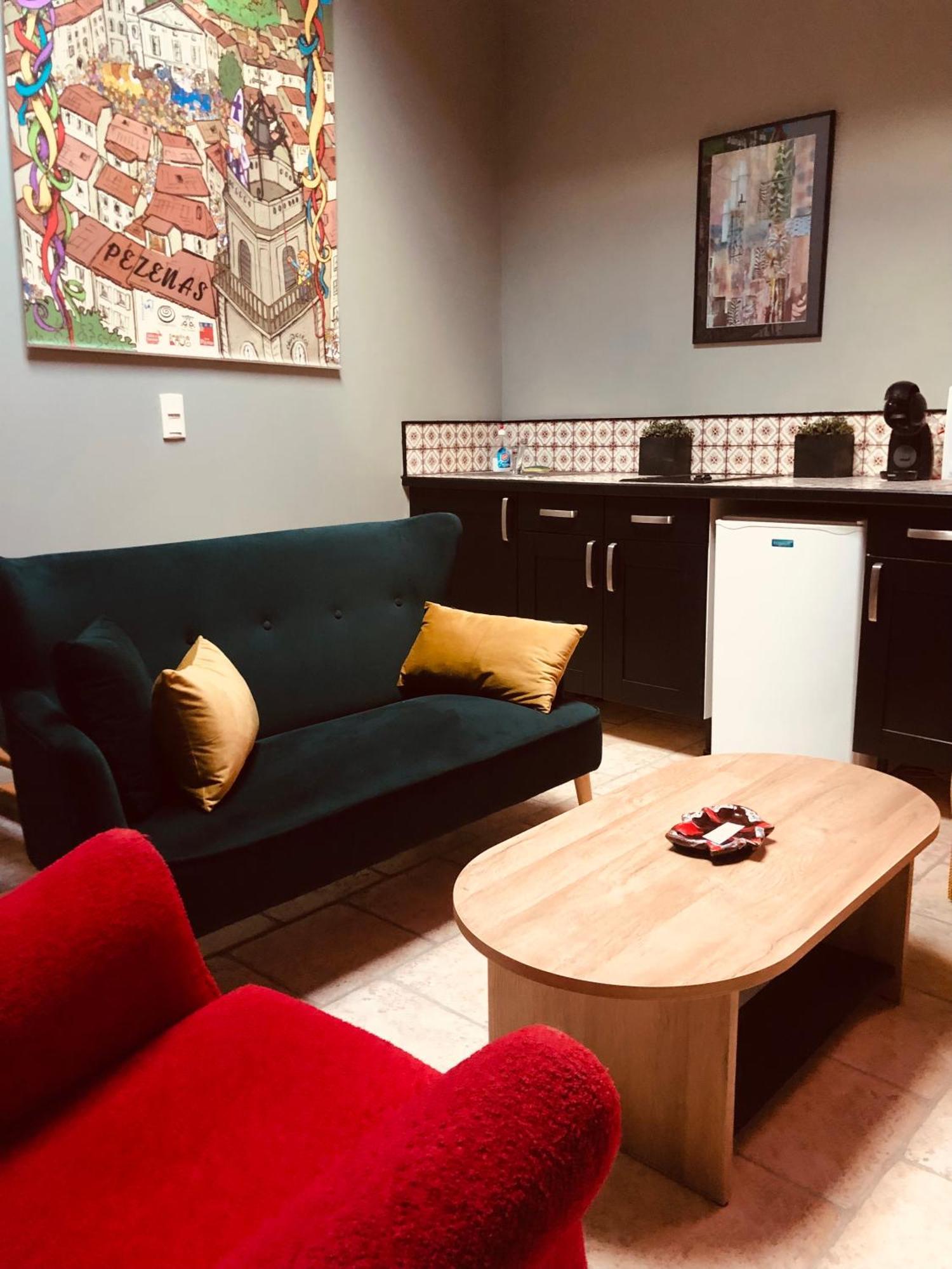 Au Bout Du Pre Hotell Pézenas Exteriör bild